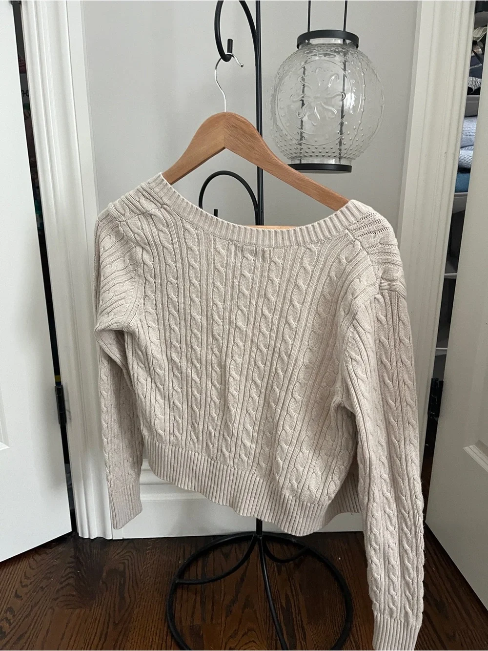 Cable Knit Button Cardigan - Picture 2 of 2